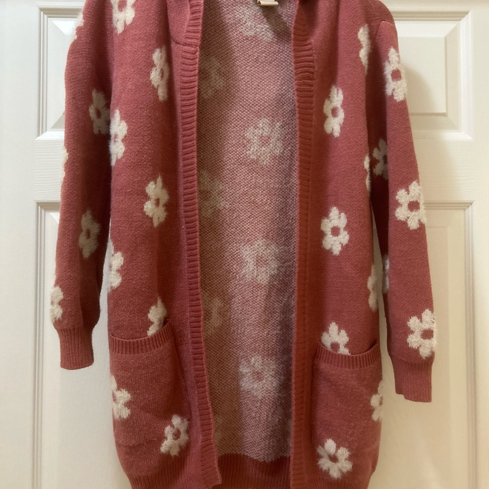 Cozy Cute Floral Sweater